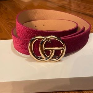 Pink boutique belt